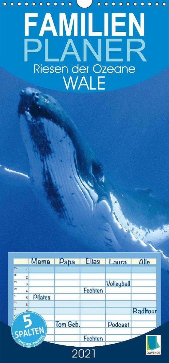 Riesen der Ozeane (Wandkalender 2 - Wale - Bøger -  - 9783672109110 - 