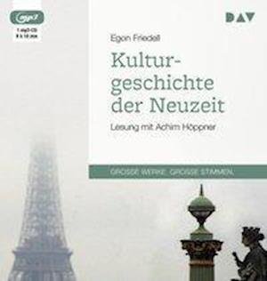 Cover for Egon Friedell · Kulturgeschichte der Neuzeit (CD)