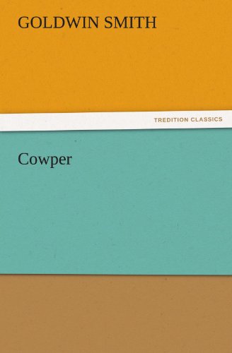 Cover for Goldwin Smith · Cowper (Tredition Classics) (Paperback Book) (2011)