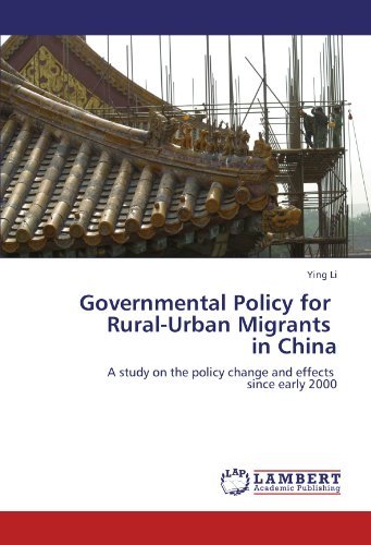 Cover for Ying Li · Governmental Policy for   Rural-urban Migrants   in China: a Study on the Policy Change and Effects   Since Early 2000 (Pocketbok) (2012)