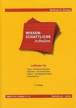 Cover for Rossig · Wissenschaftliche Arbeiten (Book)