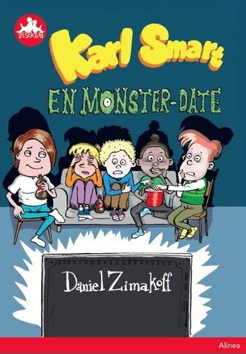 Cover for Daniel Zimakoff · Læseklub: Karl Smart - En monster-date, Rød Læseklub (Gebundesens Buch) [1. Ausgabe] (2019)