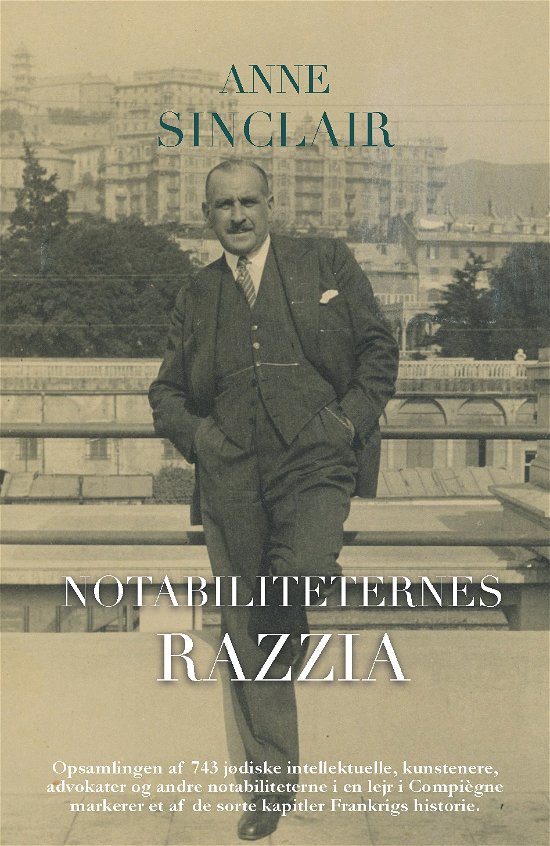 Cover for Anne Sinclair · Notabiliteternes razzia (Sewn Spine Book) [1st edition] (2021)