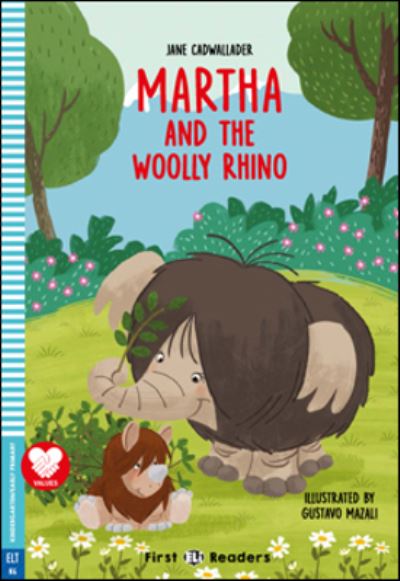 Cover for Jane Cadwallader · First ELI Readers: Martha and the Woolly Rhino + downloadable audio (Paperback Book) (2019)