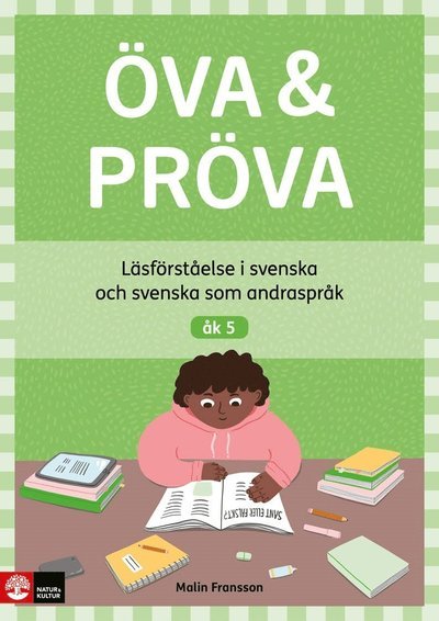 Cover for Malin Fransson · Öva &amp; Pröva åk 5 Läsförståelse i svenska och svens (Buch) (2023)