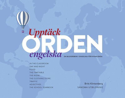 Cover for Britt Klintenberg · Upptäck orden engelska Bildordbok (Book) (2016)