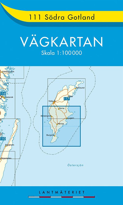 Cover for Kartförlaget · Vägkartan: Södra Gotland 1:100.000 (Hardcover bog) (2008)