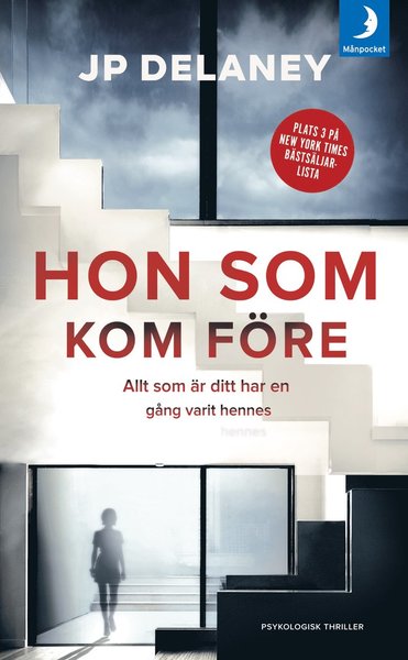 Cover for J. P. Delaney · Hon som kom före (Paperback Book) (2017)