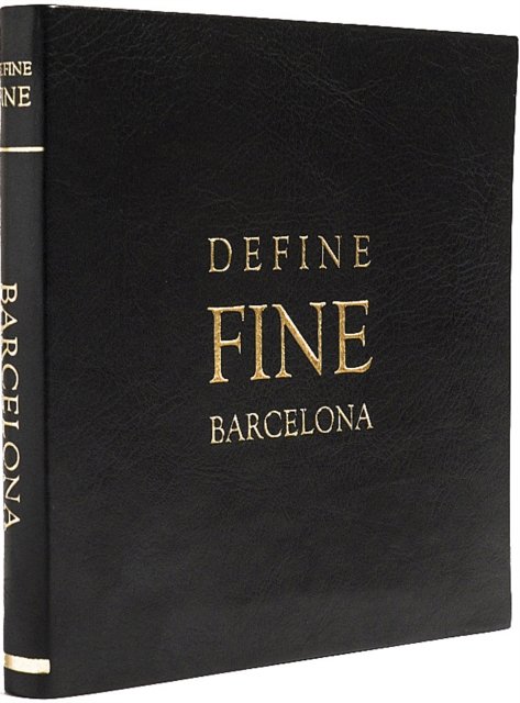 Cover for Veronika Blomgren · Define Fine City Guide Barcelona (Læderbog) (2017)