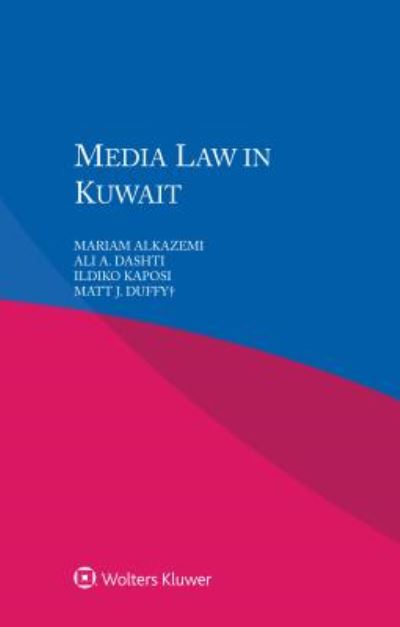 Cover for Mariam Alkazemi · Media Law in Kuwait (Paperback Book) (2018)