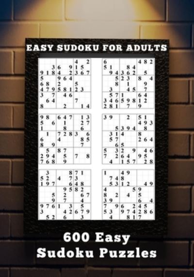 Cover for Lauryn Hildebrand · Easy Sudoku for Adults: 600 Easy Sudoku Puzzles (Paperback Book) (2022)