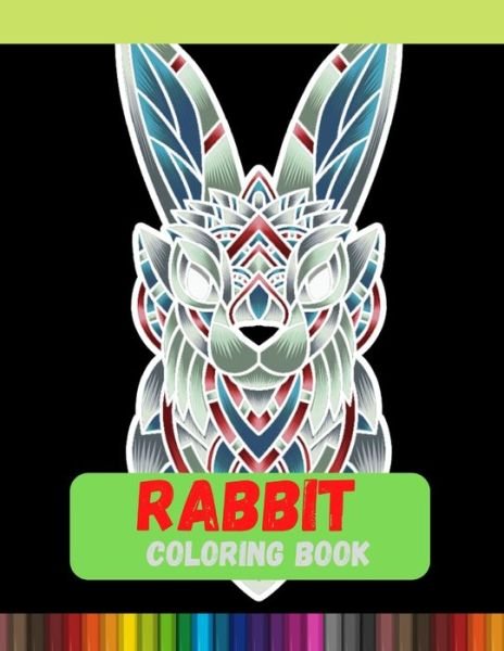 Rabbit Coloring Book - DXL Print - Bøger - Independently Published - 9798583276110 - 18. december 2020