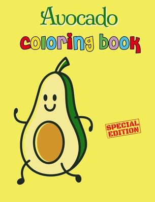 Cover for Kato K · Avocado Coloring Book (Paperback Book) (2020)