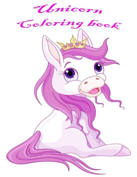 Cover for Robert Tucker · Unicorn Coloring book (Paperback Book) (2020)