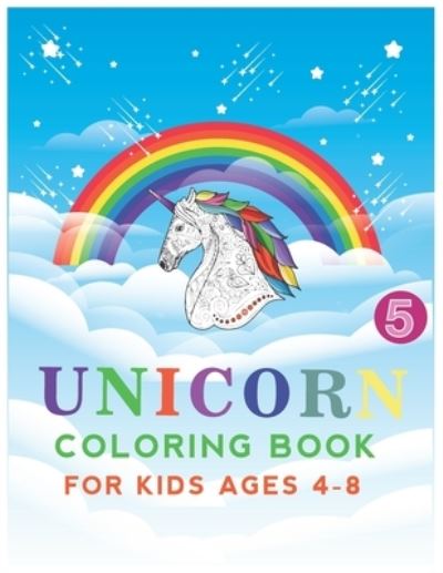 Cover for Layla Abu Othman · Unicorn Coloring Book for Kids Ages 4-8 (Paperback Book) (2020)