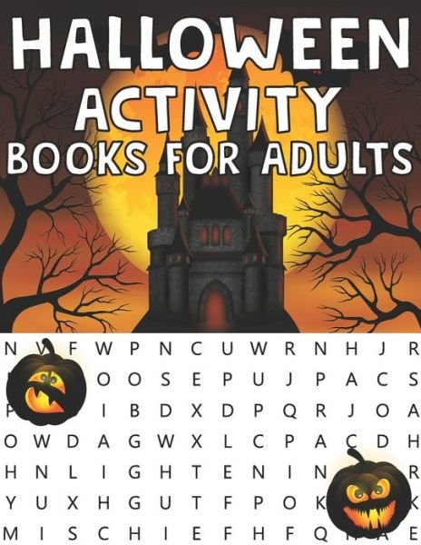 Cover for Zymae Publishing · Halloween Activity Book For Adults (Pocketbok) (2020)
