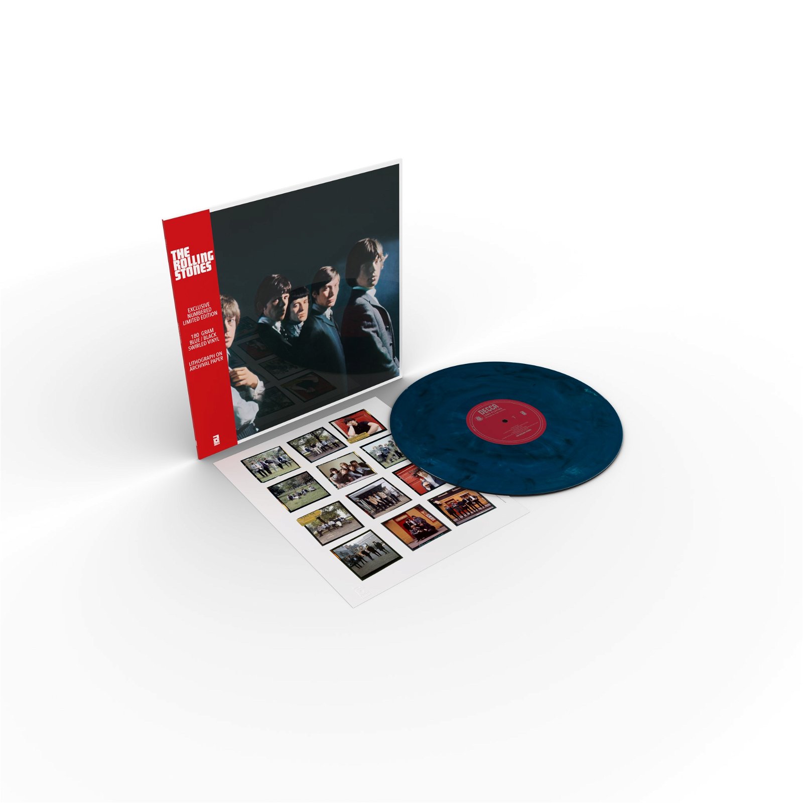 The Rolling Stones (RSD Blue / Black Swirl Vinyl) RSD 2024 Swirl edition