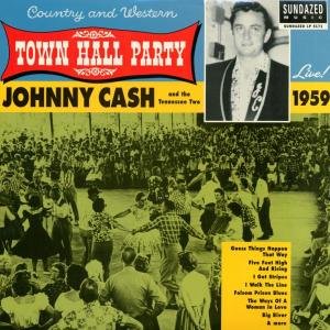 Cover for Johnny Cash · Live At Town Hall Party 1959 (LP) (1990)