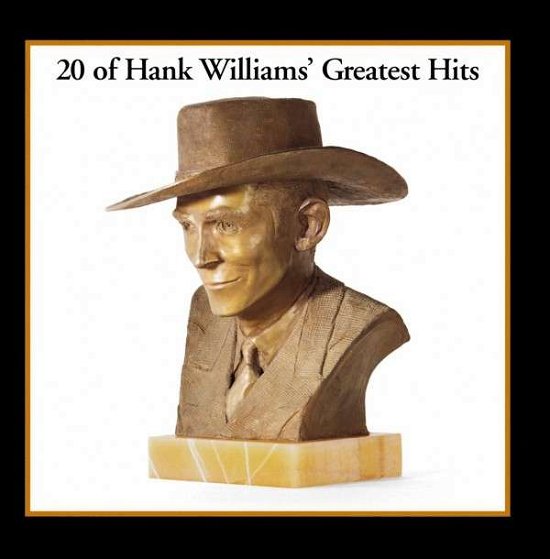 Cover for Hank Williams · 20 Of Hank Williams' Greatest Hits (LP) (2018)