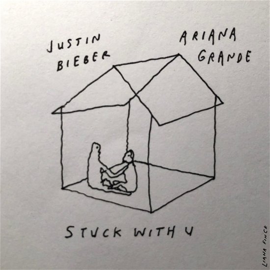 Cover for Bieber, Justin &amp; Ariana Grande · Stuck With U (CD) (2023)