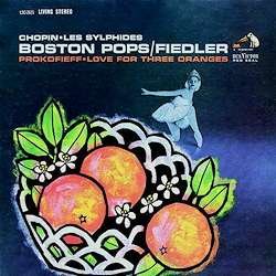 Cover for Arthur Fiedler · Chopin: Les Sylphides / Prokofiev: Love for Three Oranges (LP) (2019)