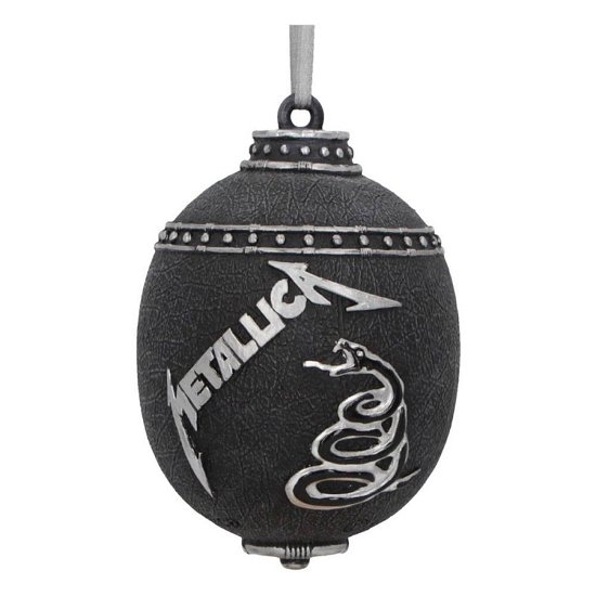 Metallica - Black Album Hanging Ornament 10Cm - Metallica - Merchandise - METALLICA - 0801269144111 - 15. oktober 2021