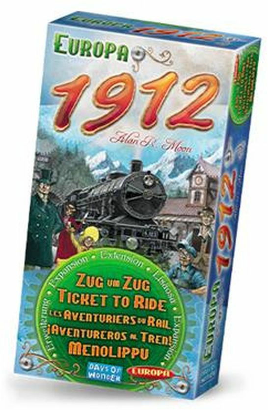 Ticket To Ride Europa 1912 - Asmodee - Koopwaar - Days Of Wonder - 0824968299111 - 