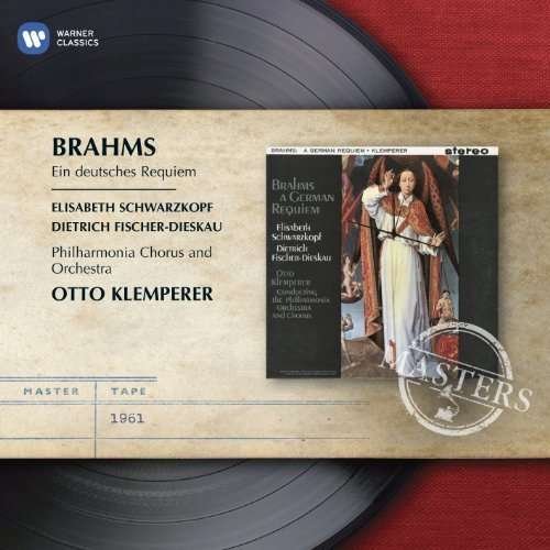 Cover for Elisabeth Schwarzkopf · Brahms-ein Deutsches Requiem (Otto Klemperer) (CD) (2012)