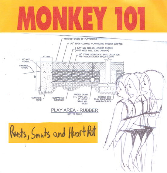 Cover for Monkey 101 · Rusts, Smuts and Heart Rot (LP) (2021)