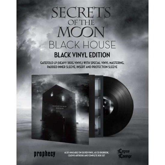 Cover for Secrets Of The Moon · Black House (LP) (2020)