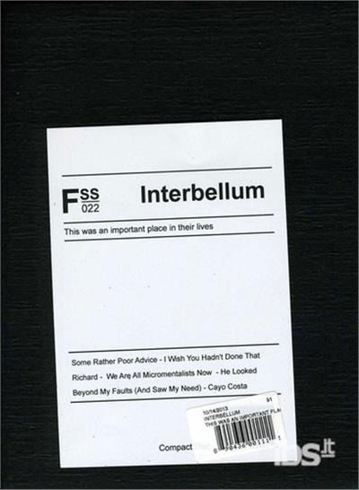 This Was an Important Place in Their Lives - Interbellum - Music -  - 0890436001111 - October 15, 2013