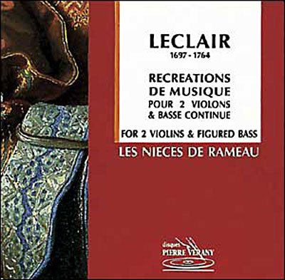 Cover for J.m. Leclair · Recreations De Musique (CD) (1994)