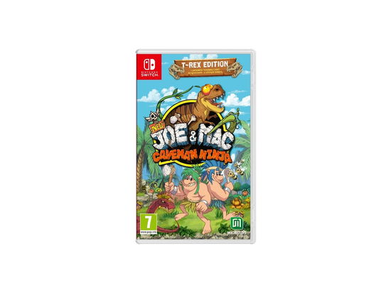 Cover for Microids France · Nsw New Joe &amp; Mac - Caveman Ninja T- Rex Edition (GAME) (2022)