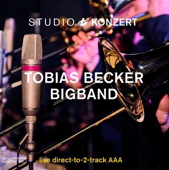Cover for Tobias Becker Bigband · Studio Konzert (Feat. Cherry Gehring) (Limited Edition) (LP) [Limited edition] (2019)
