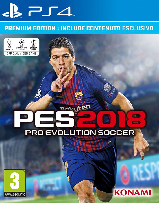 Cover for Konami · Pro Evolution Soccer 2018 (premium Edt.) (GAME)