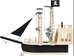 Small Foot · Small Foot - Houten Poppenhuis Piratenboot (Legetøj) (2024)