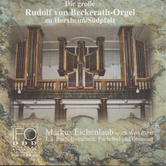 Cover for A. Guilmant · R. Von Beckerath-Orgel Sudpfalz (CD) (2009)
