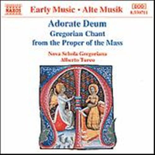 Cover for Gregorian Chant · Adorate Deum (CD) (1994)