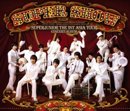Cover for Super Junior · 1st Concert Live Album:super Show (CD) [Japan Import edition] (2011)