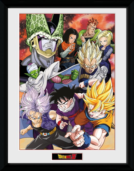 Dragon Ball Z: Cell Saga (Stampa In Cornice 30x40 Cm) - Dragon Ball Z - Musiikki -  - 5028486378111 - maanantai 1. toukokuuta 2017