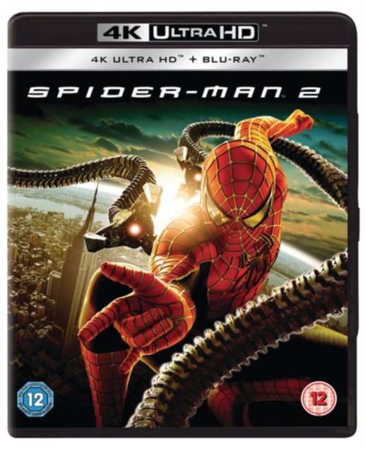 Cover for Spider-man 2  (uhd &amp; Bd Ce · Spider-Man 2 (2004) (Uhd &amp; Bd Ce - 2 Discs) (Non Uv) (Blu-ray) (2019)