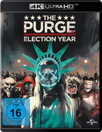 Cover for Frank Grillo,elizabeth Mitchell,edwin Hodge · The Purge: Election Year (4K Ultra HD) (2018)
