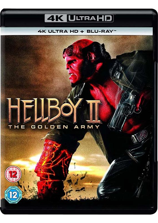 Cover for Hellboy II - The Golden Army (4K UHD Blu-ray) (2019)