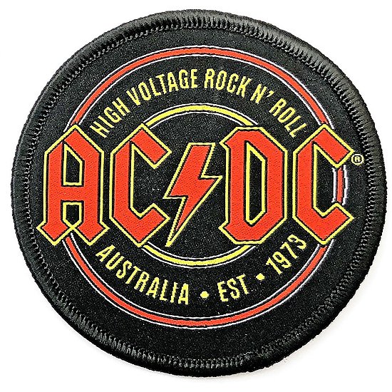 Cover for AC/DC · AC/DC Standard Printed Patch: Est. 1973 (Patch)