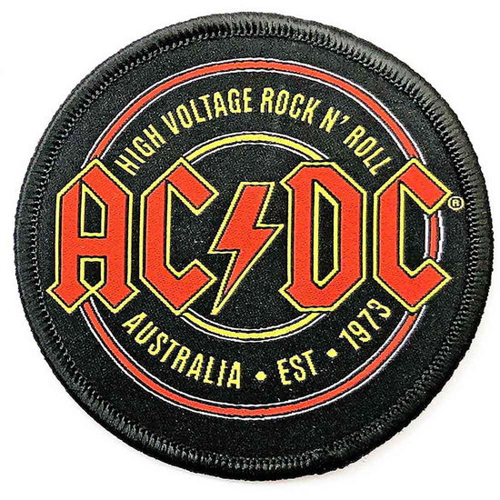 Cover for AC/DC · AC/DC Standard Patch: Est. 1973 (Patch) (2019)