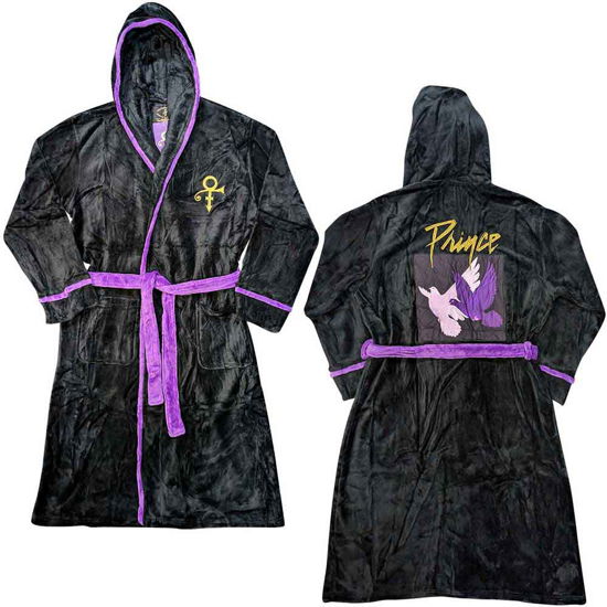 Cover for Prince · Prince Unisex Bathrobe: Doves  (Small - Medium) (CLOTHES) [size M]