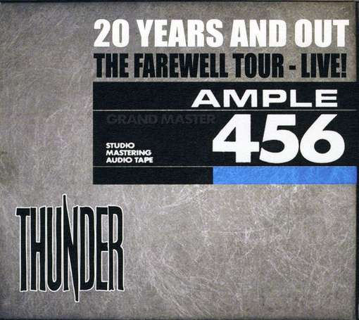 20 Years and out - Thunder - Musik - CONCERT LIVE - 5060158732111 - 22. juni 2010