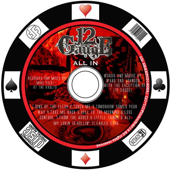 Cover for Twelve Gauge · All In (CD) (2014)