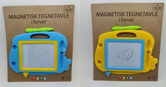 Magnetisk tegnetavle i farver 2-asst (ACCESSORY) (2024)