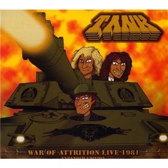 Cover for Tank · War Of Attrition (remast+Bonus Tks) (CD) [Remastered edition] [Digipak] (2013)